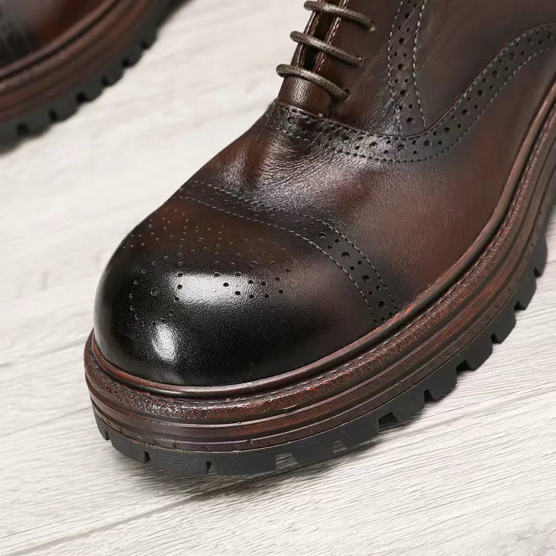 Factory price 540 🕷️🕷️[Dior] Dior's new men's shoes are launched in Hong Kong counters. Official website 1:1 production. Original Italian patented cowhide + water-dyed 🐂 leather lining. Designed by European and American masters. Goodyear craftsmanship, washed cowhide, perfect shape to create counter quality, solid color rubber wear-resistant outsole and classic dazzling toe! Super versatile and very comfortable. High-end without losing taste, fashionable and novel! ! Absolute focus! Colors optional, code number 38-44 (45 customized)